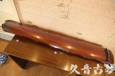 烟台市●久音古琴  ●典藏系列20230522  [红洒金竹节]